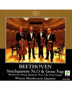 Wiener Musikverein Quartett: Beethoven (1770-1827) • Streichquartette Nr. 13 &  Große Fuge CD