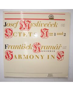 Josef Myslivecek (1737-1781) • Octets Nos. 1 and 2 LP