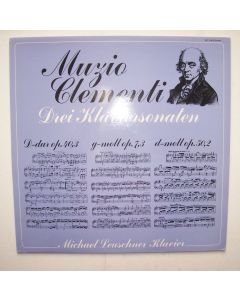 Muzio Clementi (1752-1832) • Drei Klaviersonaten LP