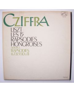 Franz Liszt (1811-1886) • Les 15 Rapsodies Hongroises LP • György Cziffra