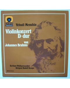 Johannes Brahms (1833-1897) • Violinkonzert D-Dur LP • Yehudi Menuhin