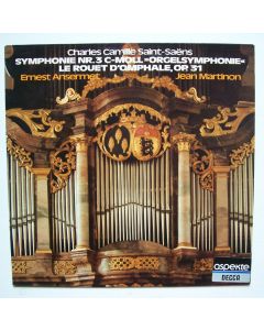 Saint-Saens (1835-1921) - Symphonie Nr. 3 "Orgelsymphonie" LP - Ernest Ansermet