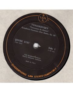 Peter Tchaikovsky (1840-1893) • Francesca di Rimini LP • Maurice Abravanel