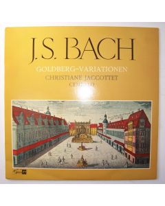 Johann Sebastian Bach (1685-1750) • Goldberg-Variationen LP • Christiane Jaccottet