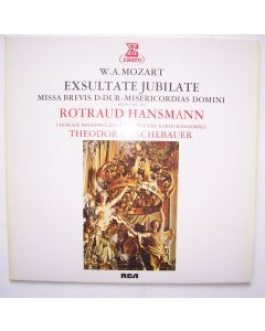 Wolfgang Amadeus Mozart (1756-1791) • Exsultate Jubilate LP