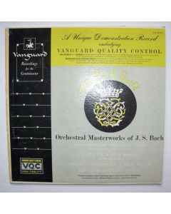 Orchestral Masterworks of J. S. Bach • Demonstration Record LP