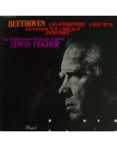 Edwin Fischer: Ludwig van Beethoven (1770-1827) • Klavierkonzert Nr. 4 LP