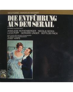Anneliese Rothenberger: Mozart (1756-1791) • Die Entführung aus dem Serail LP