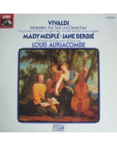 Antonio Vivaldi (1678-1741) • Motetten für Soli und Streicher LP