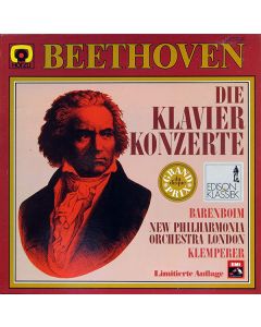 Ludwig van Beethoven (1770-1827) • Die Klavierkonzerte 4 LP-Box • Otto Klemperer
