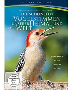 Die schönsten Vogelstimmen unserer Heimat und der Welt 1 DVD