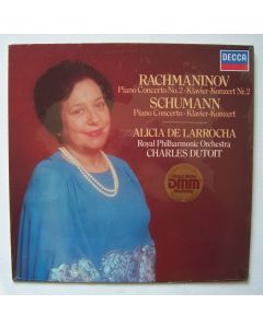 Alicia Larrocha: Sergei Rachmaninoff (1873-1943) • Piano Concerto No. 2 LP