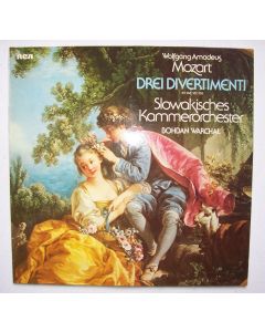 Wolfgang Amadeus Mozart (1756-1791) • Drei Divertimenti LP • Bohdan Warchal