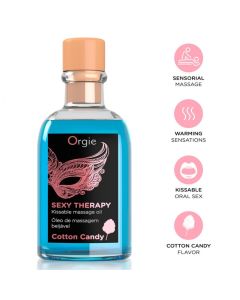 ORGIE - LIPPENMASSAGE-SET MIT ZUCKERWATTE, 100 ML