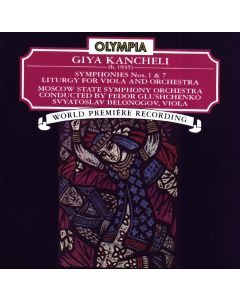 Giya Kancheli (1935-2019) • Symphonies Nos. 1 & 7 & Liturgy CD
