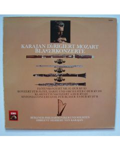 Herbert von Karajan: Wolfgang Amadeus Mozart (1756-1791) • Bläserkonzerte 2 LPs