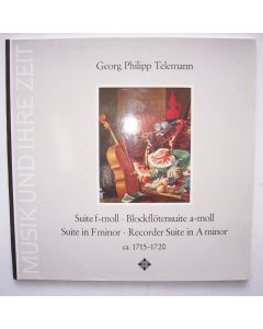 Georg Philipp Telemann (1681-1767) • Suite in F minor LP • Frans Brüggen