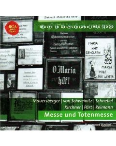 Musik in Deutschland • Messe und Totenmesse CD