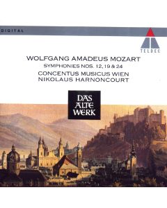 Wolfgang Amadeus Mozart (1756-1791) • Symphonies Nos. 12, 19 & 24 CD