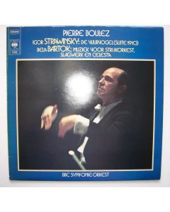 Pierre Boulez: Igor Stravinsky (1882-1971) • Firebird-Suite LP