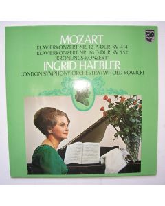 Ingrid Haebler: Mozart (1756-1791) • Klavierkonzert Nr. 12 & Nr. 26 LP