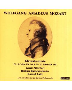 Wolfgang Amadeus Mozart (1756-1791) • Klavierkonzerte CD • Gerrit Zitterbart