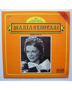 Maria Cebotari • Das goldene Buch der großen Stimmen 2 LPs