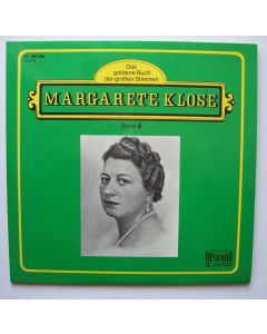 Margarete Klose • Das goldene Buch der großen Stimmen 2 LPs