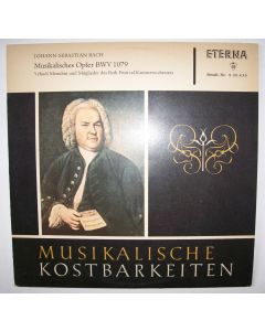 Johann Sebastian Bach (1685-1750) • Musikalisches Opfer LP • Yehudi Menuhin