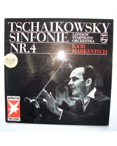 Igor Markevitch: Peter Tchaikovsky (1840-1893) • Symphony No. 4 LP