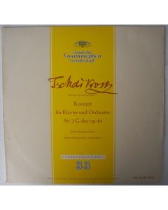Peter Tchaikovsky (1840-1893) • Klavierkonzert Nr. 2 LP • Shura Cherkassky
