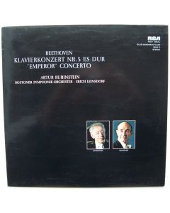 Artur Rubinstein: Beethoven (1770-1827) • "Emperor" Concerto LP