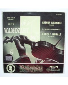 Wolfgang Amadeus Mozart (1756-1791) • Zwei Violinkonzerte LP • Arthur Grumiaux