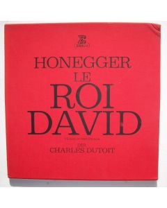 Arthur Honegger (1892-1955) • Le Roi David 2 LP-Box