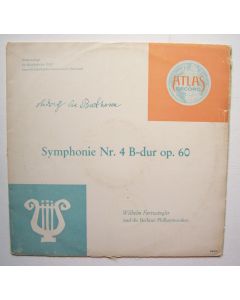 Ludwig van Beethoven (1770-1827) • Symphonie Nr. 4 LP • Wilhelm Furtwängler