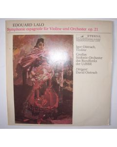 Édouard Lalo (1823-1892) - Symphonie Espagnole LP - Igor Oistrach