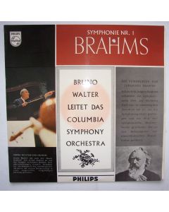 Johannes Brahms (1833-1897) • Symphonie Nr. 1 LP • Bruno Walter