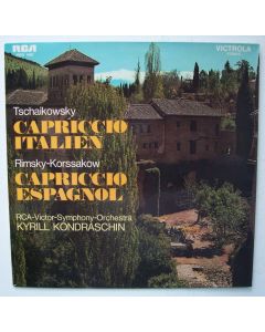 Peter Tchaikovsky (1840-1893) • Capriccio italien LP • Kyrill Kondraschin