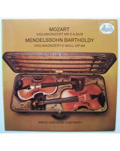 Mozart (1756-1791) • Violinkonzert Nr. 5 A-Dur LP • David Oistrach
