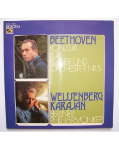 Alexis Weissenberg & Herbert von Karajan: Beethoven (1770-1827) • Konzert für Klavier Nr. 5 LP
