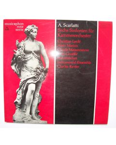 Alessandro Scarlatti (1660-1725) • Sechs Sinfonien für Kammerorchester LP