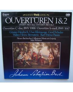 Johann Sebastian Bach (1685-1750) • Ouvertüren 1 & 2 LP • Max Pommer