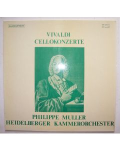 Antonio Vivaldi (1678-1741) • Cellokonzerte LP • Philippe Muller