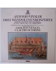 Antonio Vivaldi (1678-1741) • Drei Mandolinenkonzerte LP