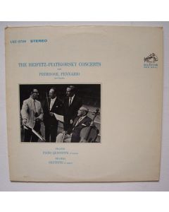 The Heifetz-Piatigorsky Concerts: César Franck (1822-1890) • Piano Quintette LP