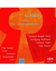 Klänge des 20. Jahrhunderts CD