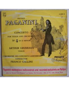 Niccolò Paganini (1782-1840) • Violinkonzert 10" • Arthur Grumiaux