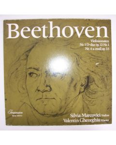 Ludwig van Beethoven (1770-1827) • Violinsonaten LP • Silvia Marcovici