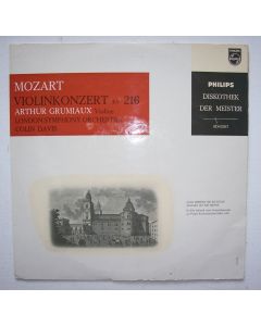 Wolfgang Amadeus Mozart (1756-1791) • Violinkonzert KV 216 10" • Arthur Grumiaux