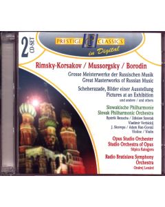 Rimsky-Korsakov - Mussorgsky - Borodin • Große Meisterwerke der Russischen Musik 2 CDs